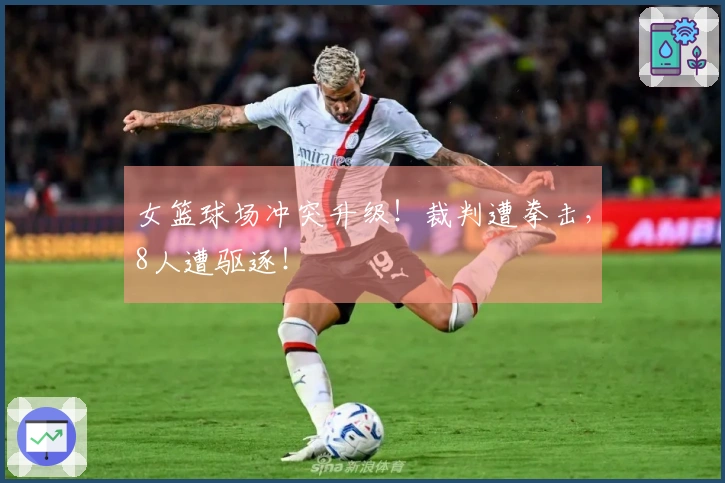 女篮球场冲突升级！裁判遭拳击，8人遭驱逐！